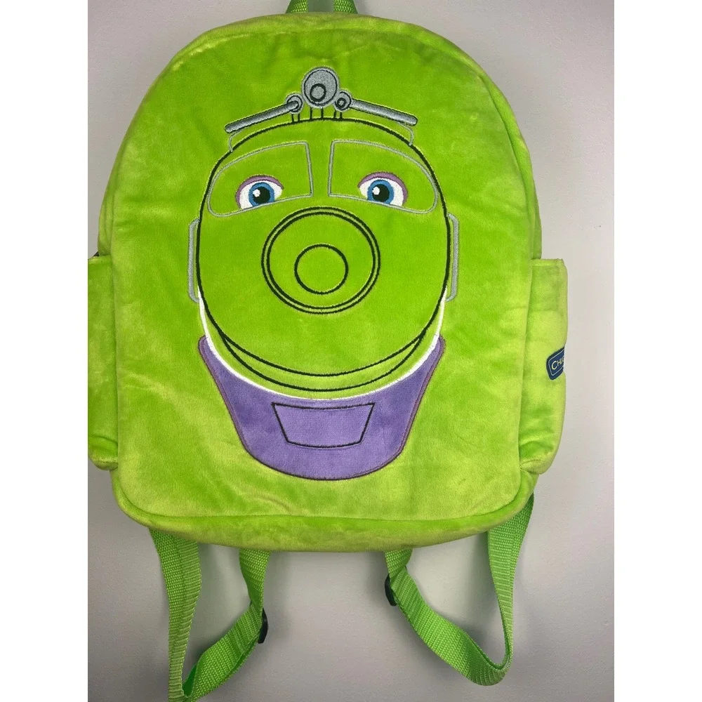 Chuggington Koko Train Plush Backpack Kids Toddler‎ Lime Green Childrens